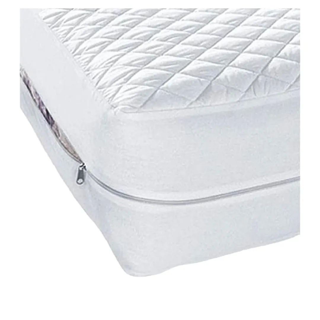 Protector De Colchon Completo Poli AlgodonPremium Queen 160x190